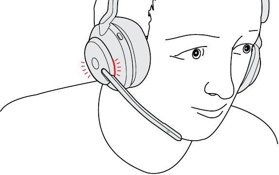 Jabra - Evolve2 65 - Busylight(s) (Besetztanzeige) Busylight(s) (Besetztanzeige)