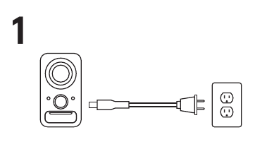 Logitech - Z150 - LAUTSPRECHER ANSCHLIESSEN Schritt 1 LAUTSPRECHER ANSCHLIESSEN Schritt 1