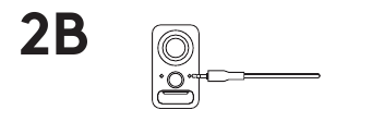 Logitech - Z150 - LAUTSPRECHER ANSCHLIESSEN Schritt 2B LAUTSPRECHER ANSCHLIESSEN Schritt 2B