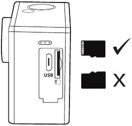 Explore One - 4K WiFi Action Camera - Bedienung Schritt 1 Bedienung Schritt 1