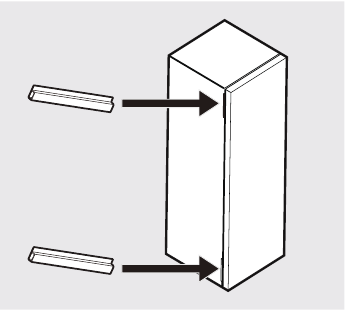 Frigidaire - FFFU16F2VW - TÜR AUS-/UMBAU Schritt 1 TÜR AUS-/UMBAU Schritt 1