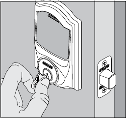 Schlage - SENSE - Notschlüsselüberbrückung Notschlüsselüberbrückung
