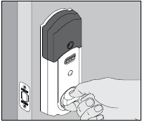 Schlage - SENSE - VON INNEN Zum Verriegeln VON INNEN Zum Verriegeln