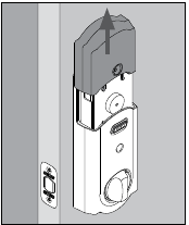 Schlage - SENSE - BATTERIEN WECHSELN Schritt 1 BATTERIEN WECHSELN Schritt 1