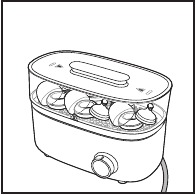 Philips AVENT - SCF291 - Zusammenbau des Sterilisators Schritt 1 Zusammenbau des Sterilisators Schritt 1