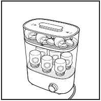 Philips AVENT - SCF291 - Zusammenbau des Sterilisators Schritt 3 Zusammenbau des Sterilisators Schritt 3
