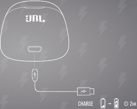 Harman - JBL TUNE 225TWS - LADEN LADEN