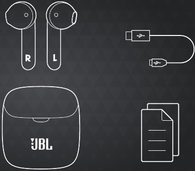 Harman - JBL TUNE 225TWS - WAS IST IN DER VERPACKUNG WAS IST IN DER VERPACKUNG