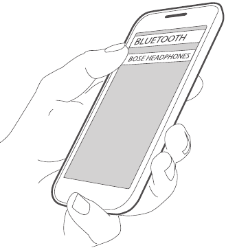 Bose - SoundSport Free - Verbindung über das Bluetooth-Menü Ihres Mobilgeräts herstellen Schritt 2 Verbindung über das Bluetooth-Menü Ihres Mobilgeräts herstellen Schritt 2
