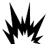 Explosionsgefahr Symbol Explosionsgefahr Symbol