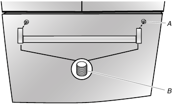 KitchenAid - KRMF706ESS01 - Griffe montieren Kühlschrank- und Gefrierschubladen Schritt 1 Griffe montieren Kühlschrank- und Gefrierschubladen Schritt 1