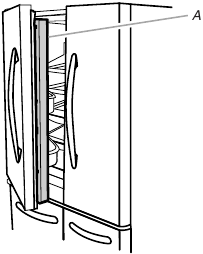 KitchenAid - KRMF706ESS01 - Türen öffnen und schließen Türen öffnen und schließen
