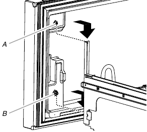 KitchenAid - KRMF706ESS01 - Schubladenblende wieder anbringen Schubladenblende wieder anbringen