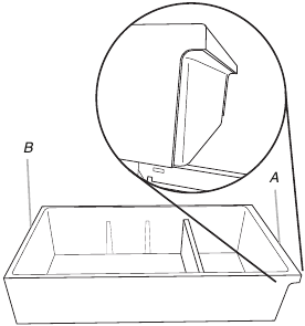 KitchenAid - KRMF706ESS01 - Schubladenblenden wieder anbringen Schritt 2 Schubladenblenden wieder anbringen Schritt 2