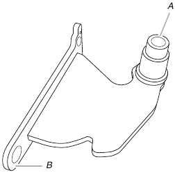 KitchenAid - KRMF706ESS01 - Türscharnier zurücksetzen Schritt 1 Türscharnier zurücksetzen Schritt 1