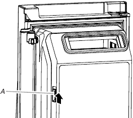 KitchenAid - KRMF706ESS01 - Eisbereiter ein-/ausschalten Stil 1 Schritt 1 Eisbereiter ein-/ausschalten Stil 1 Schritt 1