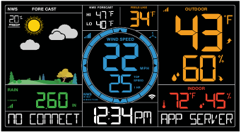 La Crosse Technology - C84428 - KEINE VERBINDUNG APP-SERVER KEINE VERBINDUNG APP-SERVER