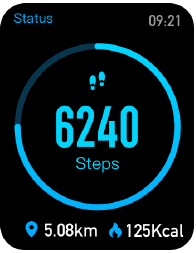 Amazfit - GTS - Status Schritt 1 Status Schritt 1