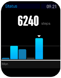 Amazfit - GTS - Status Schritt 2 Status Schritt 2