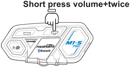 FODSPORTS - M1-S Pro - Wiedergabe/Pause Wiedergabe/Pause
