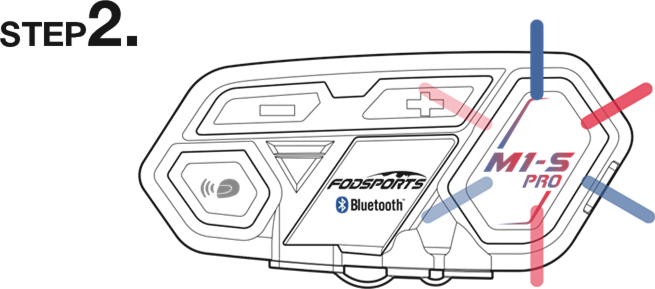 FODSPORTS - M1-S Pro - Suchmodus Schritt 2 Suchmodus Schritt 2