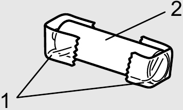 Brother - P-Touch PT-D210 - Beispiel Batterieisolierung Beispiel Batterieisolierung