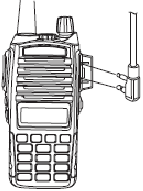 Baofeng - UV-82 - ANSCHLUSS EINES EXTERNEN MIKRO-HEADSETS ANSCHLUSS EINES EXTERNEN MIKRO-HEADSETS