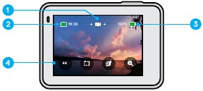 GoPro - HERO7 Silver - AUFNAHMEBILDSCHIRM AUFNAHMEBILDSCHIRM