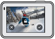 GoPro - HERO7 Silver - BELICHTUNGSSTEUERUNG MIT GESPERRTER BELICHTUNG EINSTELLEN BELICHTUNGSSTEUERUNG MIT GESPERRTER BELICHTUNG EINSTELLEN