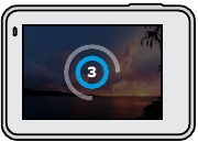 GoPro - HERO7 Silver - FOTO-TIMER EINRICHTEN Schritt 3 FOTO-TIMER EINRICHTEN Schritt 3