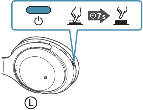 Sony - WH-1000XM4 - Bluetooth-Verbindung Schritt 1 Bluetooth-Verbindung Schritt 1
