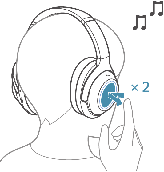 Sony - WH-1000XM4 - Bedienung Schritt 16 Bedienung Schritt 16