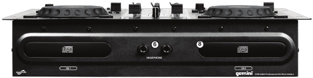 Gemini - CDM-3200 - Vorderseite Vorderseite
