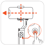 Hohem - iSteady X2 - Wie montiert und balanciert man ein Mobiltelefon am Gimbal? Schritt 5 Wie montiert und balanciert man ein Mobiltelefon am Gimbal? Schritt 5