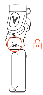 Hohem - iSTEADY V2 - Wie klappt man den Gimbal zusammen? Schritt 2 Wie klappt man den Gimbal zusammen? Schritt 2