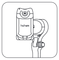 Hohem - iSTEADY V2 - Wie montiere und balanciere ich ein Mobiltelefon auf dem Gimbal? Schritt 3 Wie montiere und balanciere ich ein Mobiltelefon auf dem Gimbal? Schritt 3