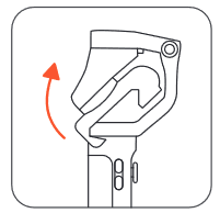 Hohem - iSTEADY V2 - Wie montiere und balanciere ich ein Mobiltelefon auf dem Gimbal? Schritt 1 Wie montiere und balanciere ich ein Mobiltelefon auf dem Gimbal? Schritt 1
