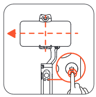 Hohem - iSTEADY V2 - Wie montiere und balanciere ich ein Mobiltelefon auf dem Gimbal? Schritt 5 Wie montiere und balanciere ich ein Mobiltelefon auf dem Gimbal? Schritt 5