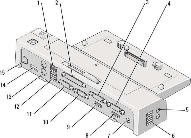 Dell - E-Port Plus - Übersicht Schritt 1 Übersicht Schritt 1