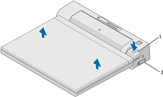 Dell - E-Port Plus - Abdocken Ihres Laptops Abdocken Ihres Laptops