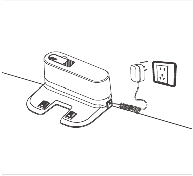 lefant - M201 - Platzierung der Ladestation Schritt 2 Platzierung der Ladestation Schritt 2