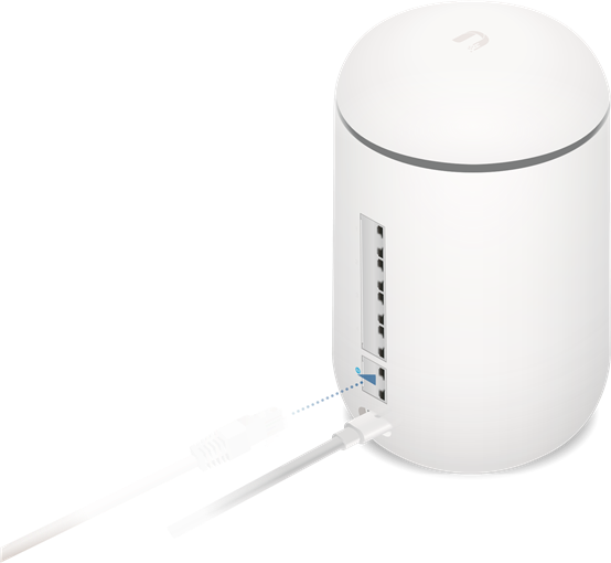 Ubiquiti - UniFi Dream Machine - Hardware-Installation - Schritt 2 Hardware-Installation - Schritt 2