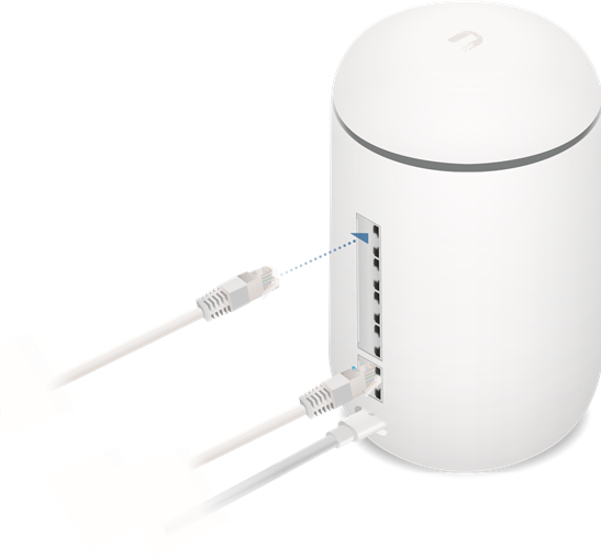Ubiquiti - UniFi Dream Machine - Hardware-Installation - Schritt 3 Hardware-Installation - Schritt 3