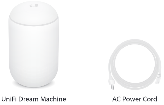 Ubiquiti - UniFi Dream Machine - Lieferumfang Lieferumfang