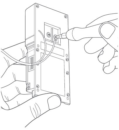 ring - Video Doorbell 4 - Mit vorhandenen Türklingelkabeln verbinden Schritt 1 Mit vorhandenen Türklingelkabeln verbinden Schritt 1