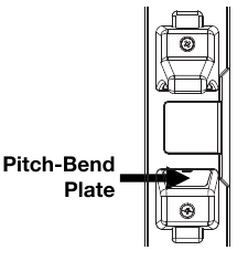 Akai - EWI Solo - Pitch-Bend-Platte Pitch-Bend-Platte