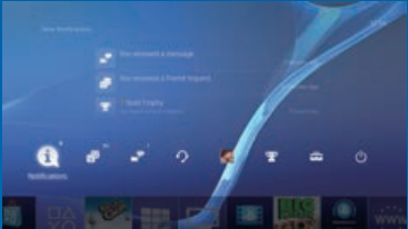 Sony - PS4 - Funktionsbildschirm Funktionsbildschirm