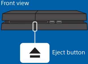 Sony - PS4 - Disc entnehmen Disc entnehmen