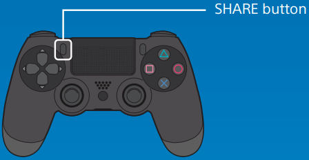 Sony - PS4 - Teilen Teilen