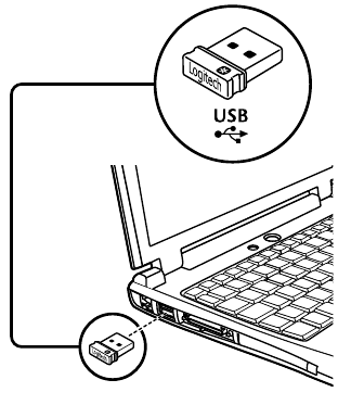 Logitech - K400 - Erste Schritte Schritt 5 Erste Schritte Schritt 5